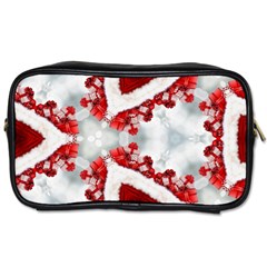 Christmas-background-tile-gifts Toiletries Bag (two Sides)