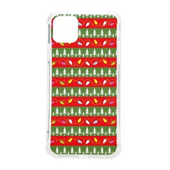 Christmas-papers-red-and-green Iphone 11 Pro Max 6 5 Inch Tpu Uv Print Case by Grandong