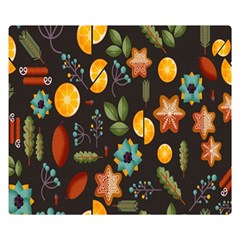 Christmas-seamless-pattern   - Premium Plush Fleece Blanket (small) by Grandong