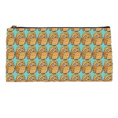 Owl-pattern-background Pencil Case by Grandong