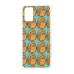Owl-stars-pattern-background Samsung Galaxy S20plus 6 7 Inch Tpu Uv Case by Grandong