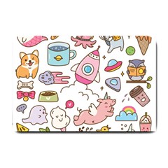 Set-kawaii-doodles -- Small Doormat by Grandong