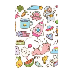 Set-kawaii-doodles -- Shower Curtain 48  X 72  (small)  by Grandong