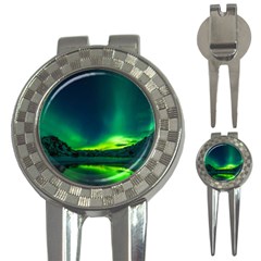 Iceland Aurora Borealis 3-in-1 Golf Divots by Grandong