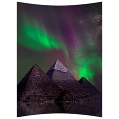 Aurora Northern Lights Phenomenon Atmosphere Sky Back Support Cushion by Grandong