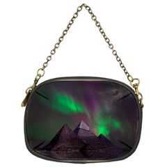 Fantasy Pyramid Mystic Space Aurora Chain Purse (two Sides) by Grandong
