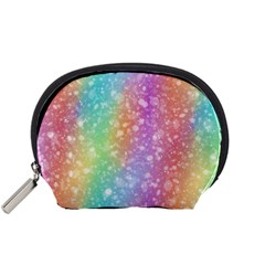 Rainbow Colors Spectrum Background Accessory Pouch (small)
