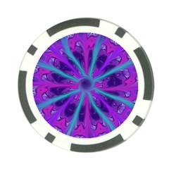 Wallpaper Tie Dye Pattern Poker Chip Card Guard (10 Pack)