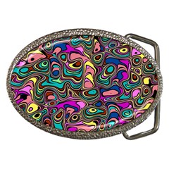 Bending Rotate Distort Waves Belt Buckles