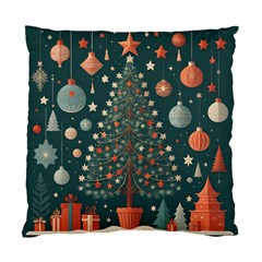 Tree Christmas Standard Cushion Case (one Side)