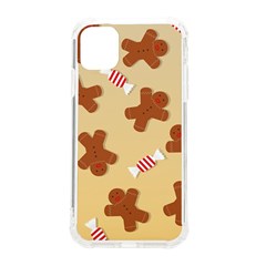 Gingerbread Christmas Time Iphone 11 Tpu Uv Print Case by Pakjumat