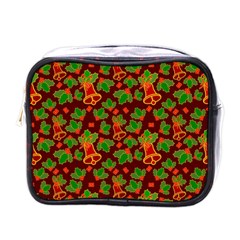 Christmas Wrapping Paper Mini Toiletries Bag (one Side) by Pakjumat