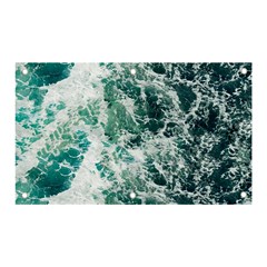 Blue Ocean Waves Banner And Sign 5  X 3  by Jack14