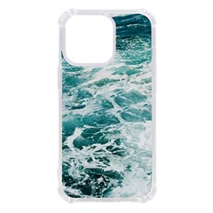 Blue Crashing Ocean Wave Iphone 13 Pro Tpu Uv Print Case