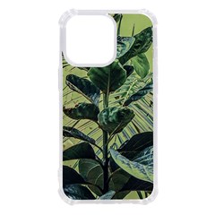 Botanical Tropical Motif Photo Art Iphone 13 Pro Tpu Uv Print Case by dflcprintsclothing