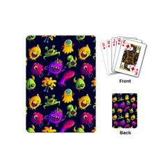 Space Patterns Playing Cards Single Design (mini) by Amaryn4rt