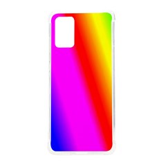 Multi-color-rainbow-background Samsung Galaxy S20plus 6 7 Inch Tpu Uv Case by Amaryn4rt