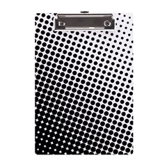 Background-wallpaper-texture-lines Dot Dots Black White A5 Acrylic Clipboard by Amaryn4rt