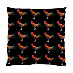 Background-pattern-chicken-fowl Standard Cushion Case (two Sides) by Amaryn4rt