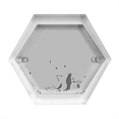 Elephant-heart-plush-vertical-toy Hexagon Wood Jewelry Box by Amaryn4rt