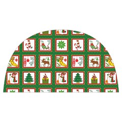 Christmas-paper-christmas-pattern Anti Scalding Pot Cap