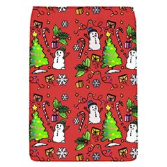 Santa Snowman Gift Holiday Christmas Cartoon Removable Flap Cover (s) by Amaryn4rt