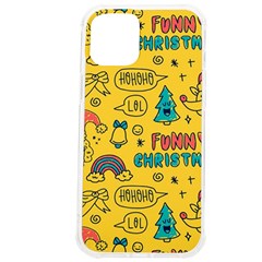 Colorful-funny-christmas-pattern Cool Ho Ho Ho Lol Iphone 12 Pro Max Tpu Uv Print Case by Amaryn4rt