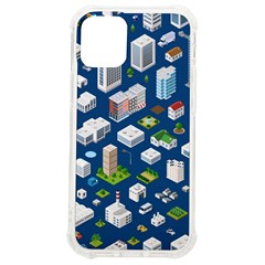 Isometric-seamless-pattern-megapolis Iphone 12 Mini Tpu Uv Print Case	 by Amaryn4rt