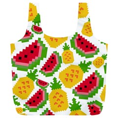 Watermelon-pattern-se-fruit-summer Full Print Recycle Bag (xl) by Amaryn4rt