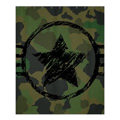 Military-camouflage-design Shower Curtain 60  X 72  (medium)  by Amaryn4rt