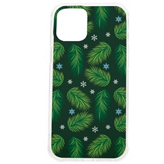 Leaves Snowflake Pattern Holiday Iphone 12 Pro Max Tpu Uv Print Case by Pakjumat