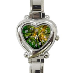 Landscape Night Moon Star Nature Heart Italian Charm Watch by Pakjumat