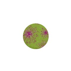 Dandelion Flower Background Nature Flora Drawing 1  Mini Magnets