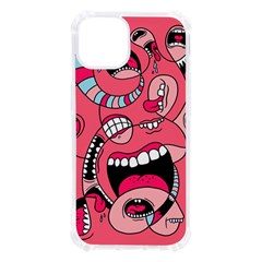 Big Mouth Worm Iphone 13 Tpu Uv Print Case by Dutashop