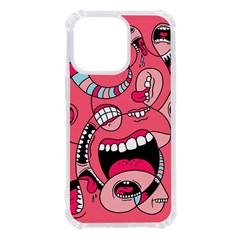 Big Mouth Worm Iphone 13 Pro Tpu Uv Print Case by Dutashop