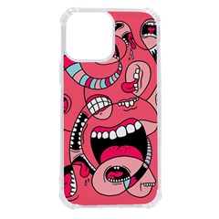 Big Mouth Worm Iphone 13 Pro Max Tpu Uv Print Case by Dutashop