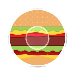 Cake Cute Burger On-the-go Memory Card Reader by Dutashop
