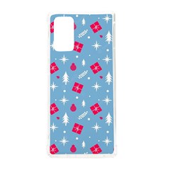 Christmas  Xmas Pattern Vector With Gifts And Pine Tree Icons Samsung Galaxy Note 20 Tpu Uv Case by Sarkoni