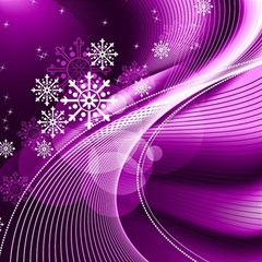 Purple Abstract Merry Christmas Xmas Pattern Play Mat (rectangle) by Sarkoni