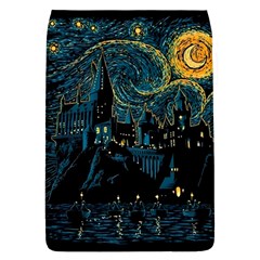 Castle Starry Night Van Gogh Parody Removable Flap Cover (l)