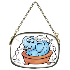 Elephant Bad Shower Chain Purse (two Sides) by Amaryn4rt