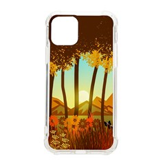 Mountains Fall Flowers Iphone 11 Pro 5 8 Inch Tpu Uv Print Case