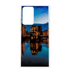 Hamburg City Blue Hour Night Samsung Galaxy Note 20 Ultra Tpu Uv Case by Amaryn4rt