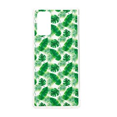 Tropical Leaf Pattern Samsung Galaxy Note 20 Tpu Uv Case by Dutashop