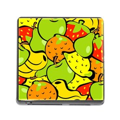 Fruit Food Wallpaper Memory Card Reader (square 5 Slot) by Dutashop
