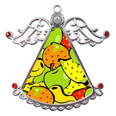 Fruit Food Wallpaper Metal Angel With Crystal Ornament by Dutashop