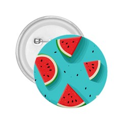 Watermelon Fruit Slice 2 25  Buttons