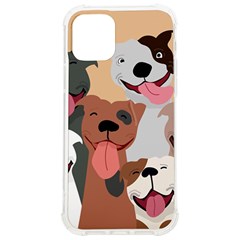 Dogs Pet Background Pack Terrier Iphone 12/12 Pro Tpu Uv Print Case