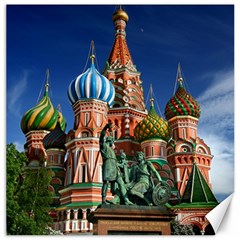 Saint Basil S Cathedral Canvas 20  X 20  by Modalart