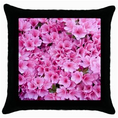 Beautiful Tree Flowers Throw Pillow Case (black) by 1212